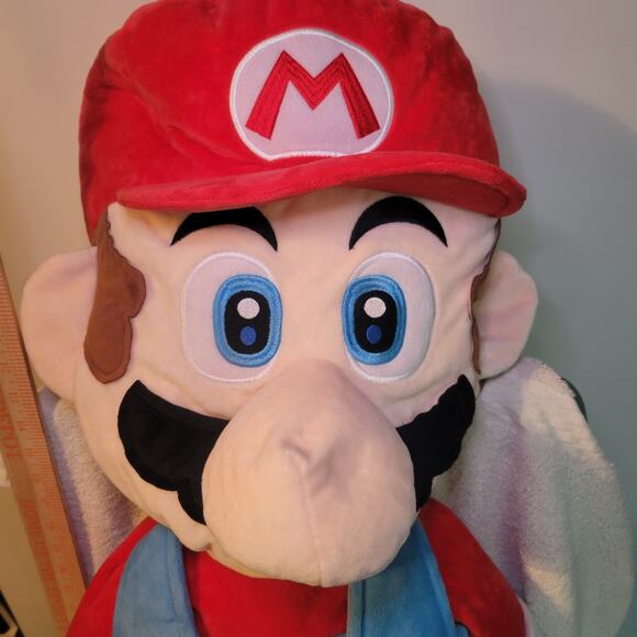 Super Mario Nintendo Stuffed Plush 3 FT Oversized Toy 2023 - Picture 4 of 10